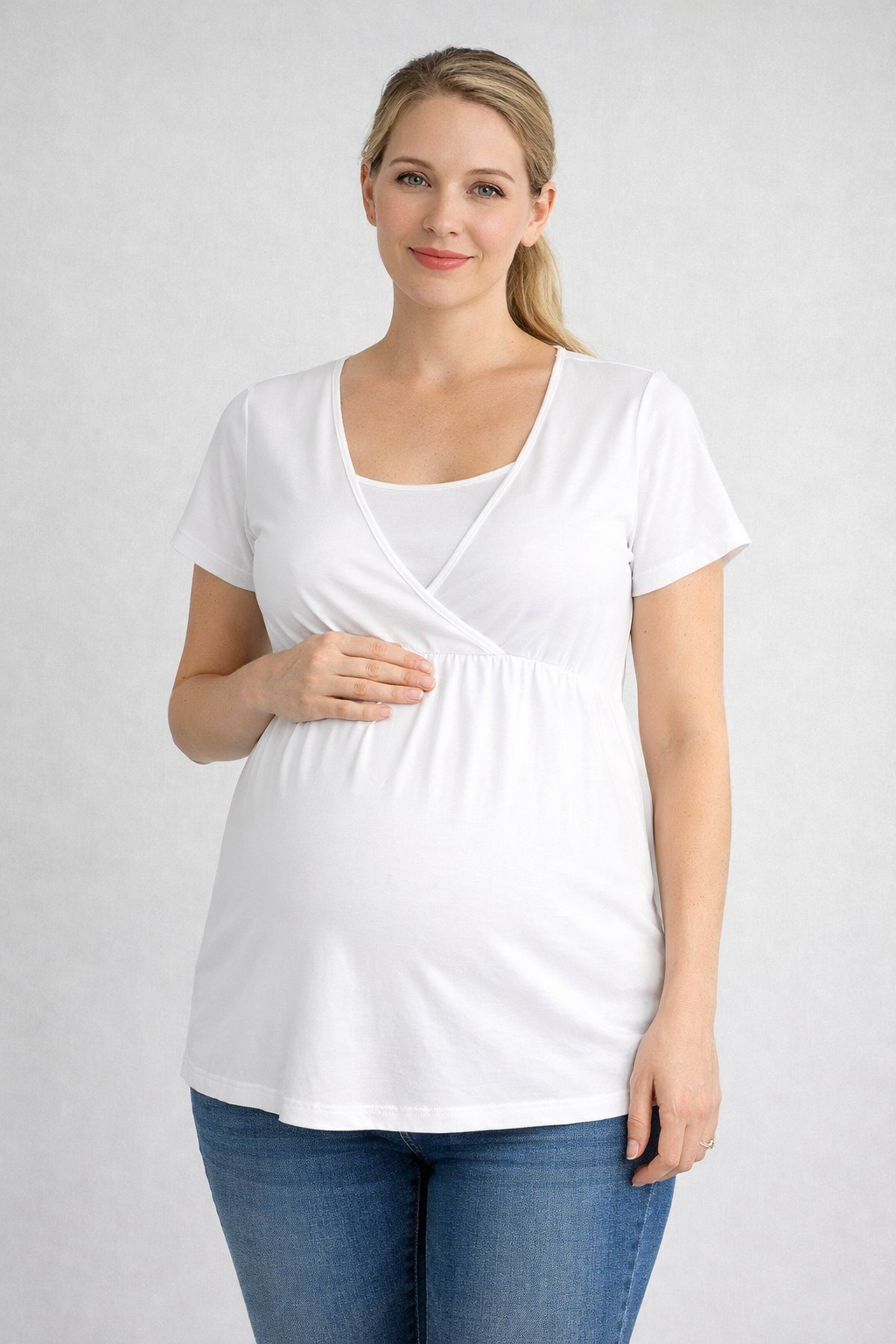 Bluzë Wrap për Shtatzëni – neun9monate