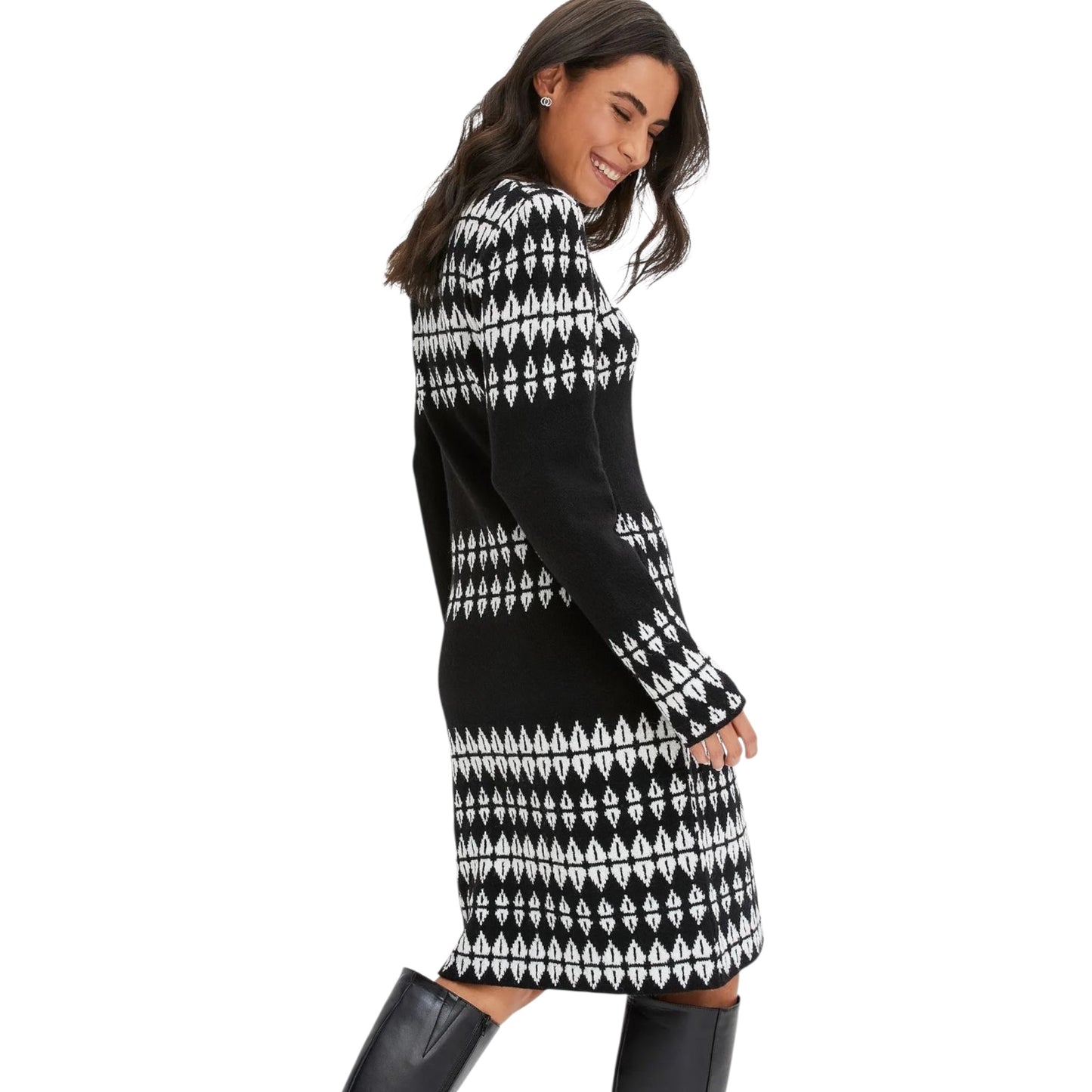 Fustan Oversized Jacquard