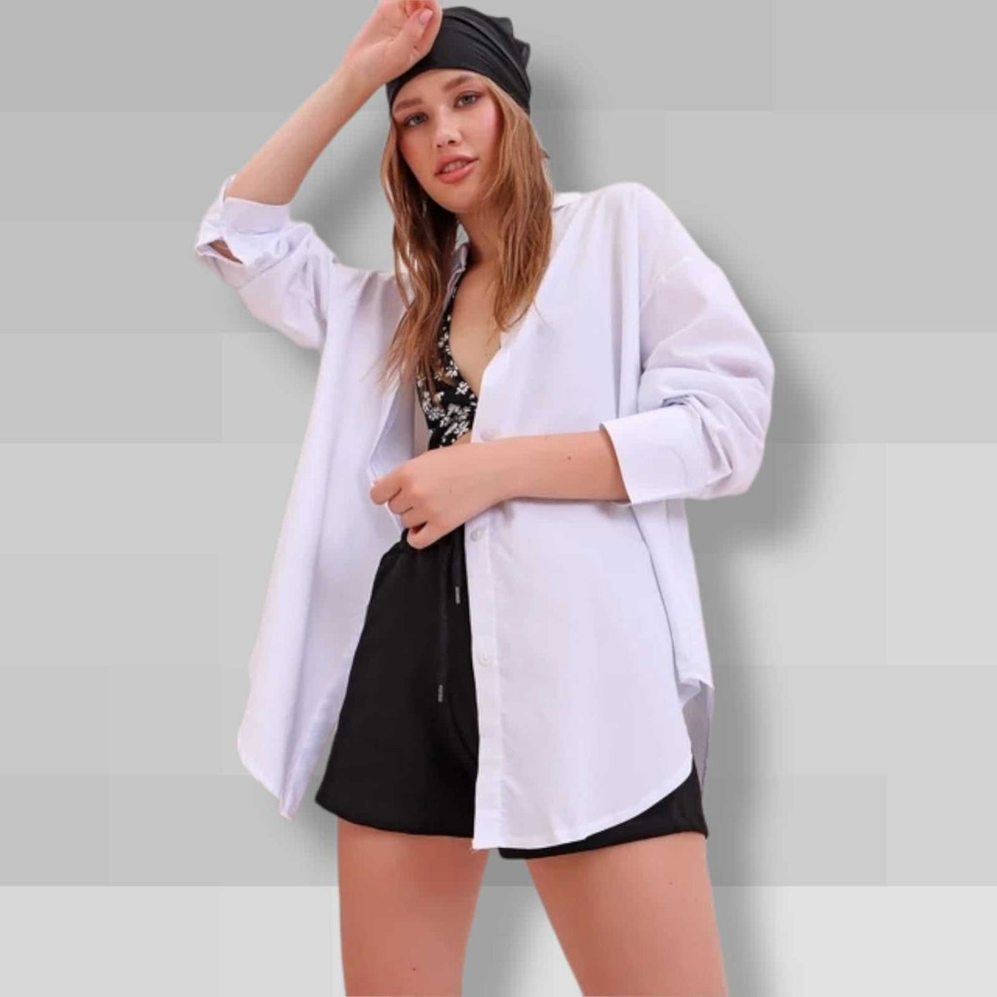 KemisheKëmishë TrendyolTrendyolKëmishë Trendyol vjen me një model vërtet të veçant. Model oversize dhe prerje klasike. Komod falë materialit me cilësi te lartë.