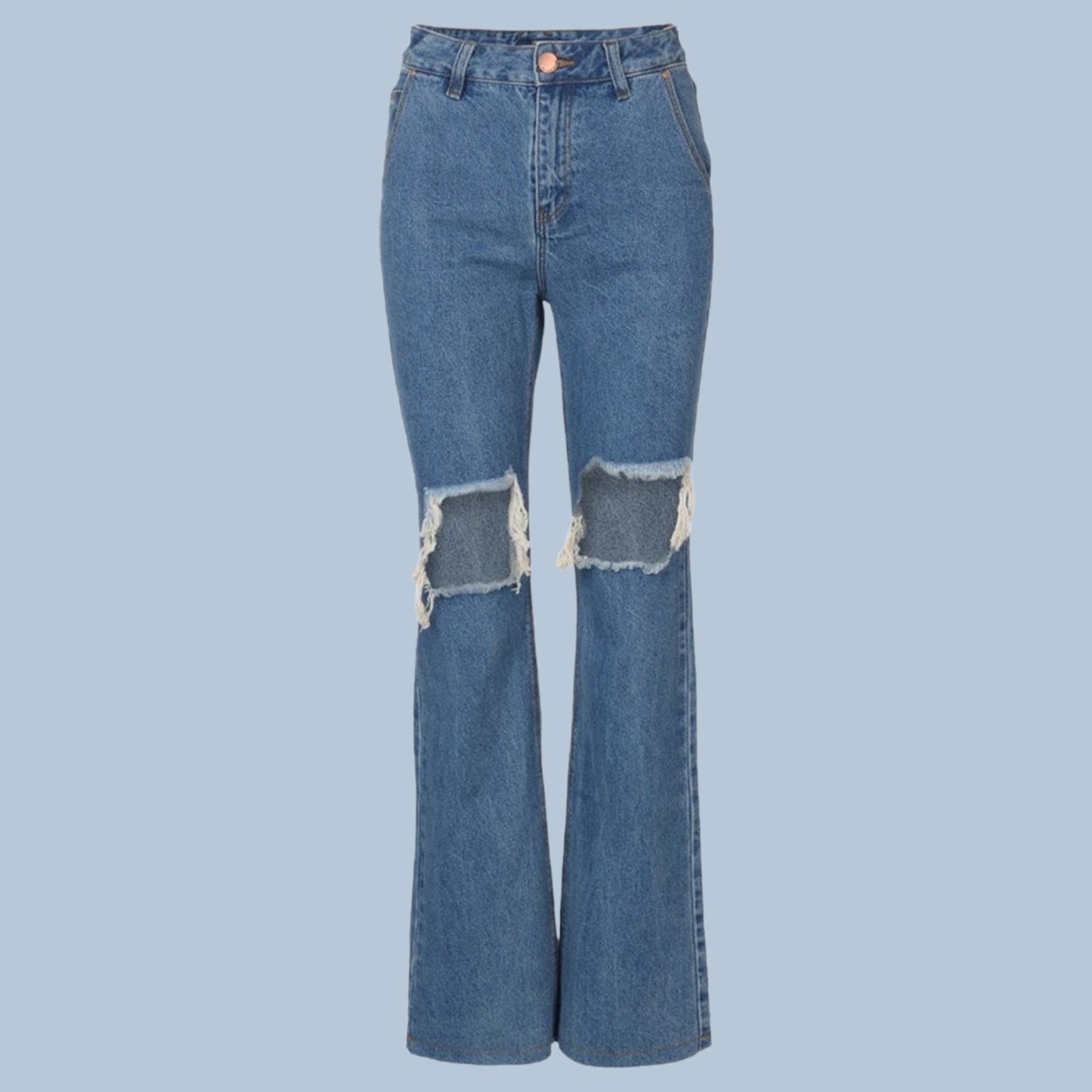 JeansJeans Funky Buddha #Funky BuddhaJeans Funky Buddha vjen me një model vërtet të modern. Te çara siper gjurit, me dy xhepa anash dhe mbrapa.
Komode falë materialit me cilësi te lartë.
