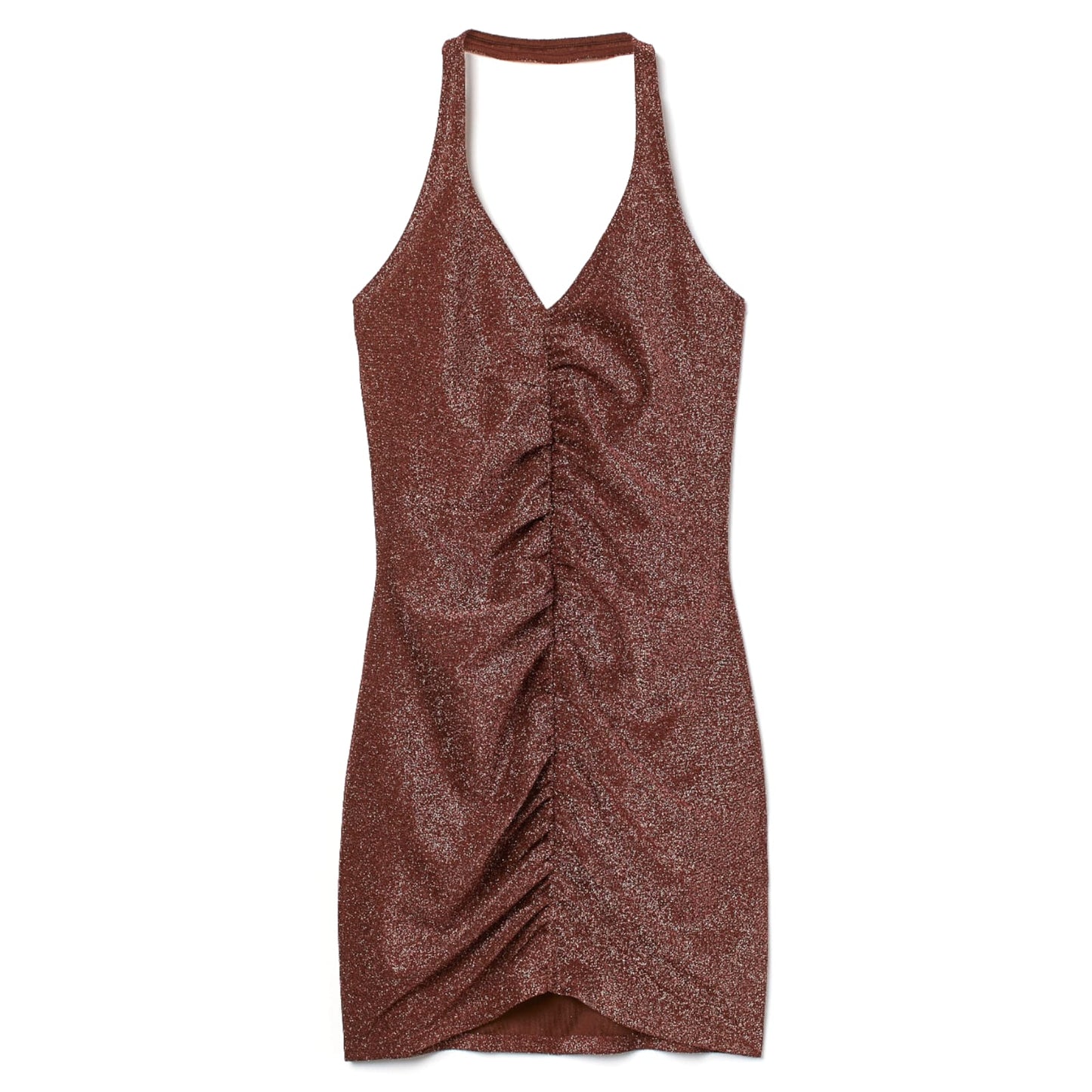 FustanFustan H&MH&MFustan H&M vjen me një model vërtet të veçant. I shkurtër me qepje rrudhe përpara dhe me një fanellë me shkëlqim. Komod falë materialit me cilësi te lartë.
