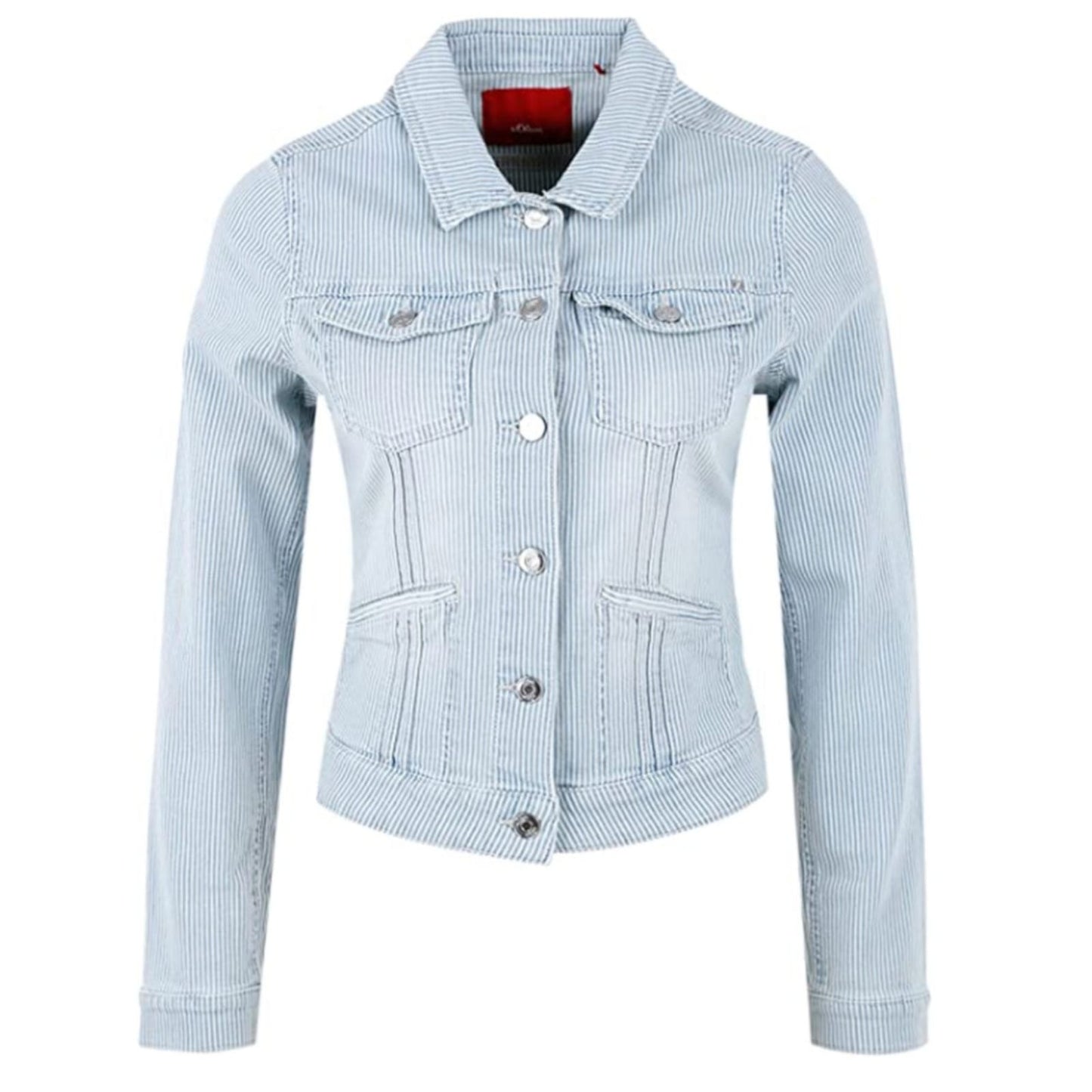Xhaket (Blaser)Xhaketë Jeans S´Oliver #S'OliverXhaketë Jeans S´Oliver vjen me një model vërtet të veçant. Jakë e palosu, kopsa përpara dhe dy xhepa në kraharor. Komod falë materialit me cilësi te lartë.