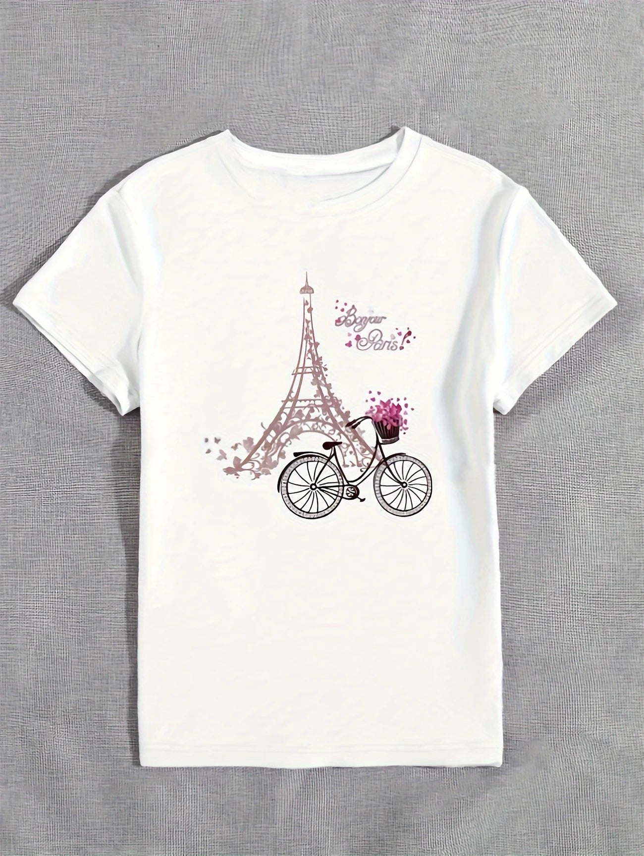 Tshirt Antonela's Flavours Eiffel Bike