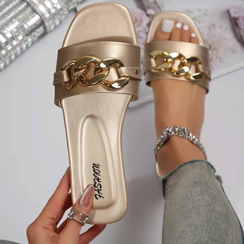 Shapka Fashion Gold me Zinxhir Dekorativ