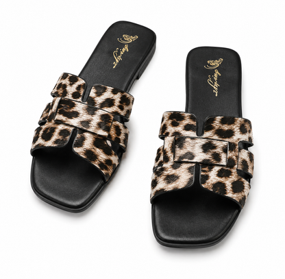 Shapka me print leopard AF