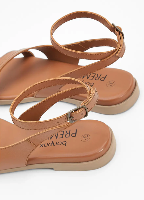 Sandale femrash Bonprix – lëkurë natyrale