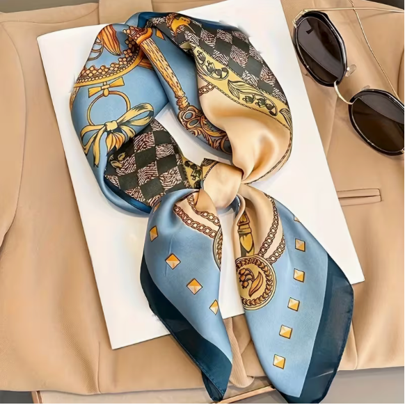 Shami Katrore me Print & Metal Buckle – Stil Elegant / Boho