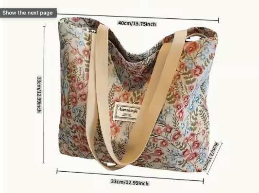 Çantë Tote Vintage Antonela's Flavours