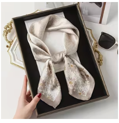 Shall Saten me Motive Florale – Stil Elegant Business Chic
