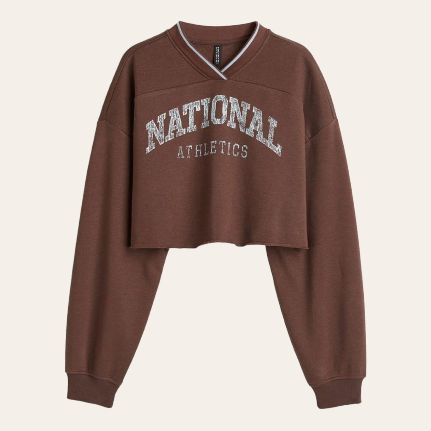 Sweatshirt cropBluzë Sportive H&M #H&MBluzë Sportive H&amp;M është vërtet e këndëshme në trup falë materialit të pambukut. Jakë te rrumbullaket dhe me mëngë të gjata . Sportiv, modern dhe e përshatshme n