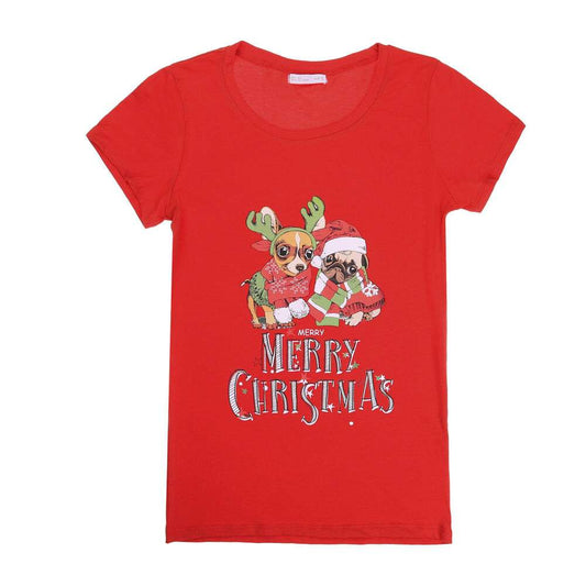 T-shirtT-Shirt Glo StoryGlo StoryT-Shirt Glo Story vjen me një model vërtet të veçant. Një ngjyrëshe (e kuqe) dhe me shkrim "Merry Christmas" te stampuar. Komod falë materialit me cilësi te lartë.